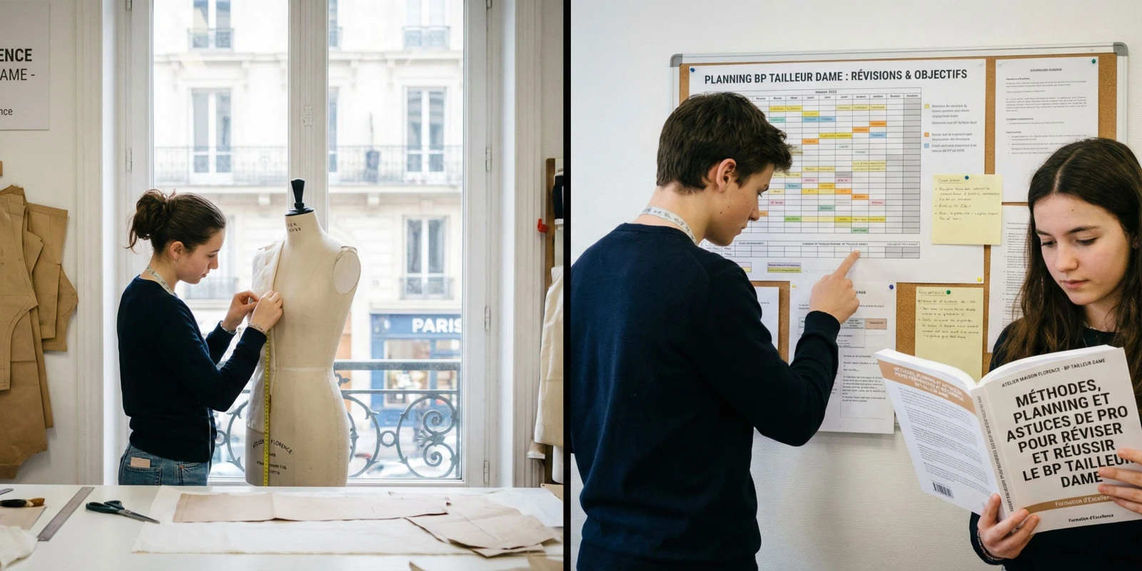 Comment Réviser et Réussir le BP Tailleur Dame : Méthodes, Planning et Astuces de Pro